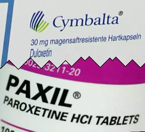 Cymbalta contre Paxil