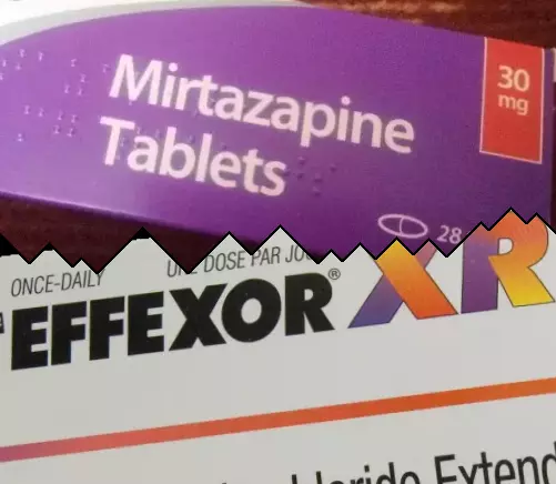 Mirtazapine contre Effexor